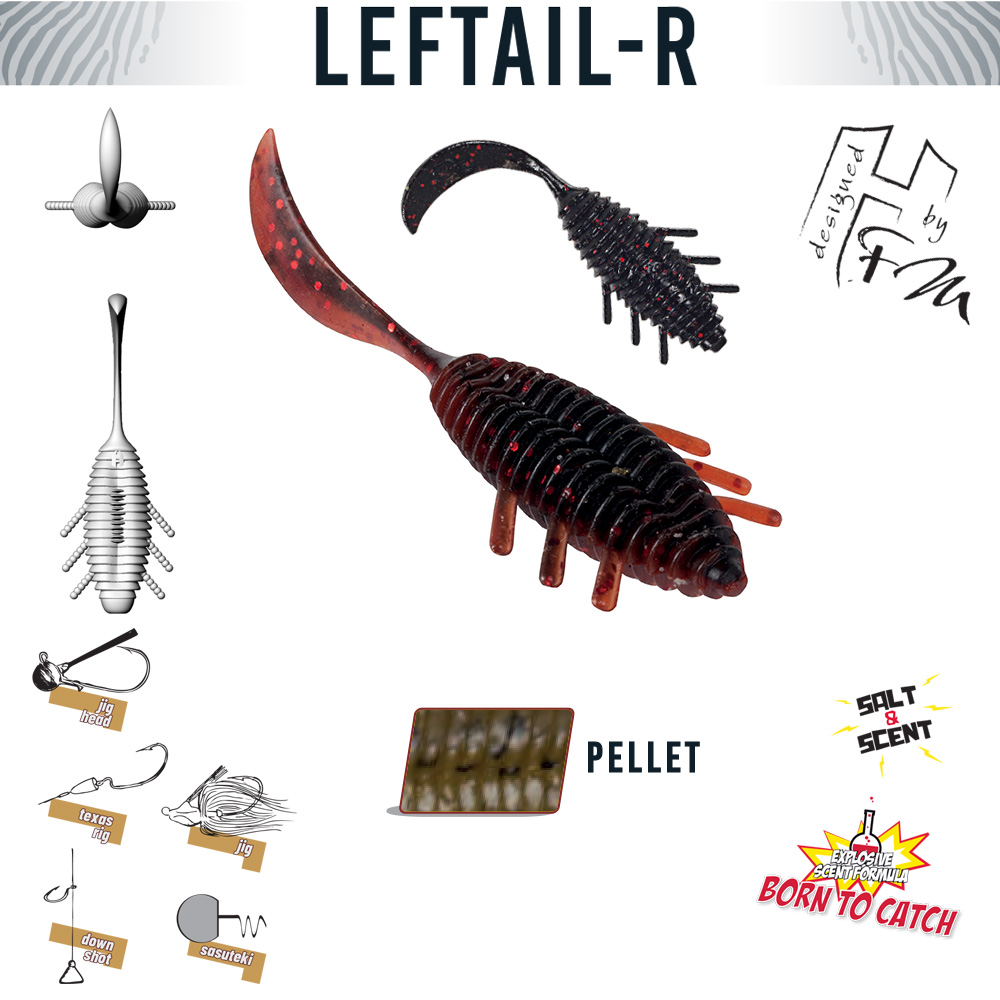 HERAKLES LEFTAIL-R 1.8 4.5cm Pellet