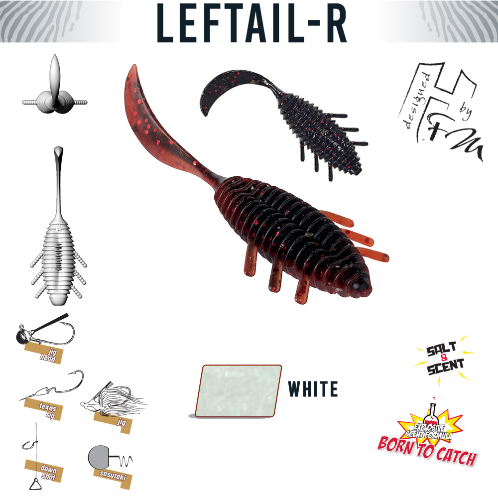 HERAKLES LEFTAIL-R 1.8 4.5cm White