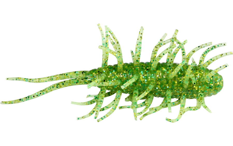 HIDE UP COIKE SHRIMP 6.5cm 111 Chart Green Gold Flake