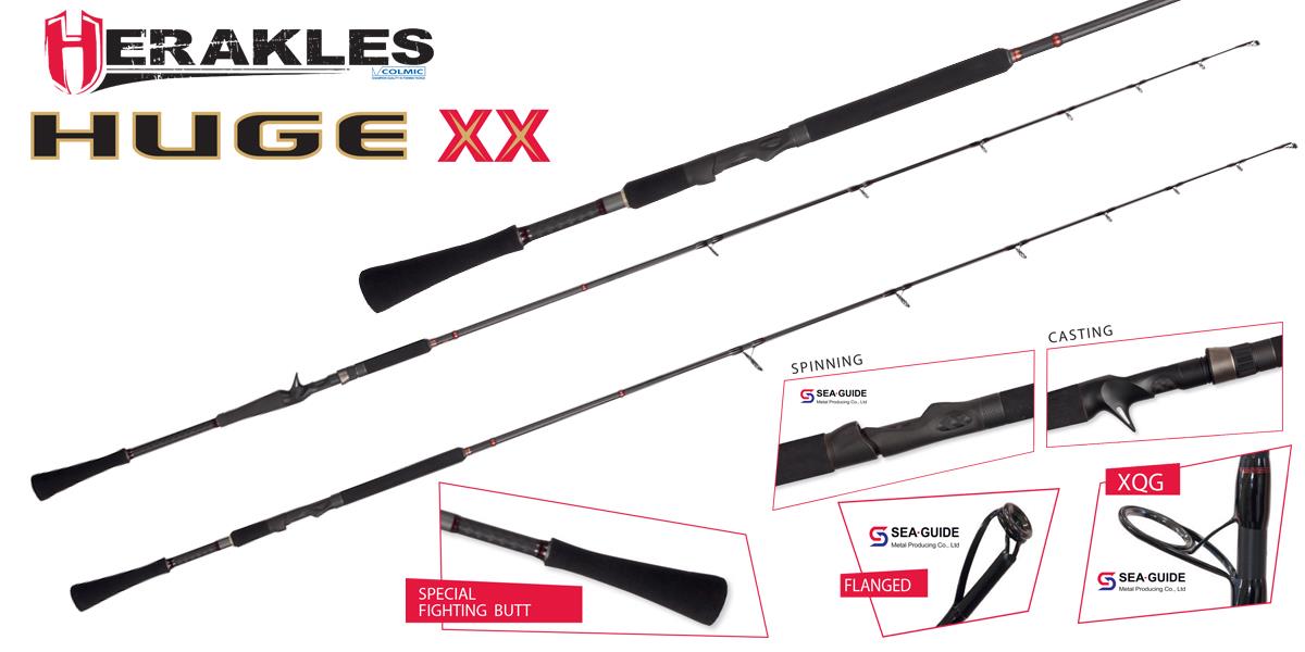 HUGE XX HHC660H 1SEC CAST 6 6 201cm 1 1/2-5 40-150gr Heavy
