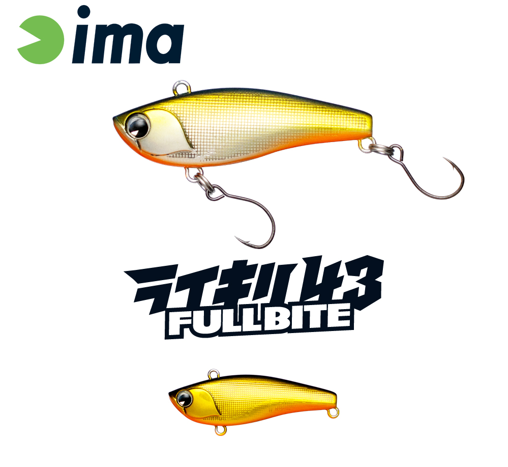 IMA RAIKIRI 43 FULLBITE 43mm 2.5gr 002 Gold Black
