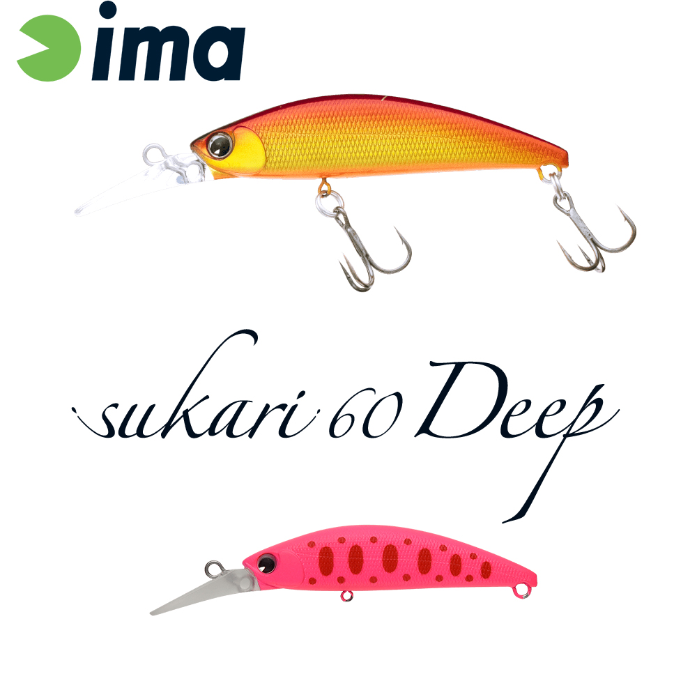 IMA SUKARI 60 DEEP 60mm 8gr 018 Pink Yamame