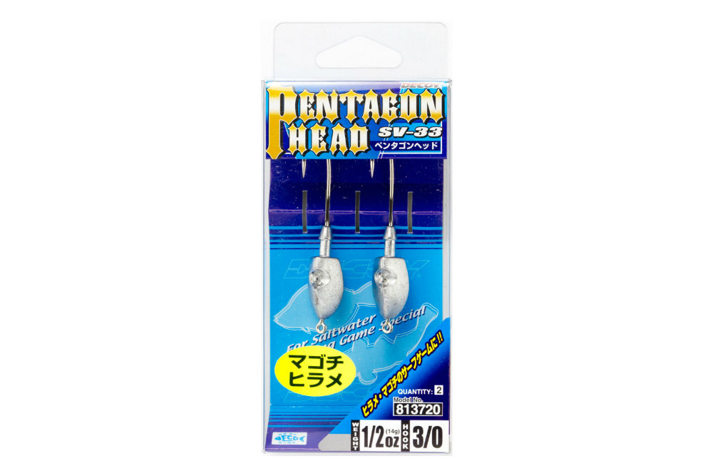 JIG DECOY SV-33 PENTAGON HEAD NR.3/0 14gr