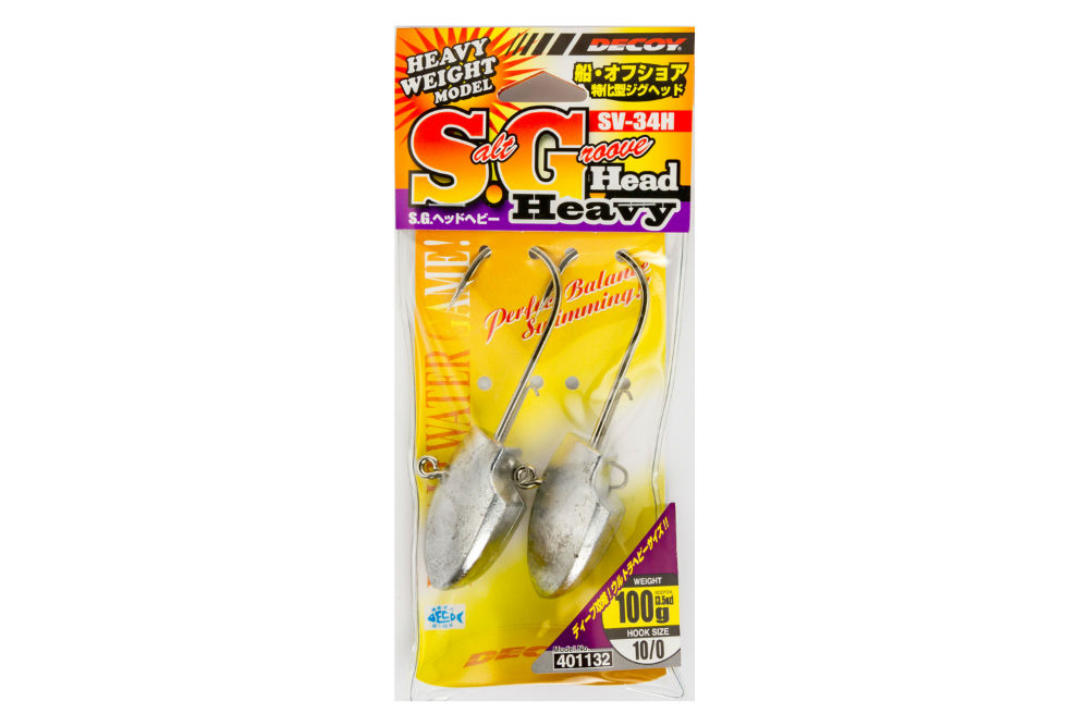 JIG DECOY SV-34H S.G HEAD HEAVY NR.7/0 45gr