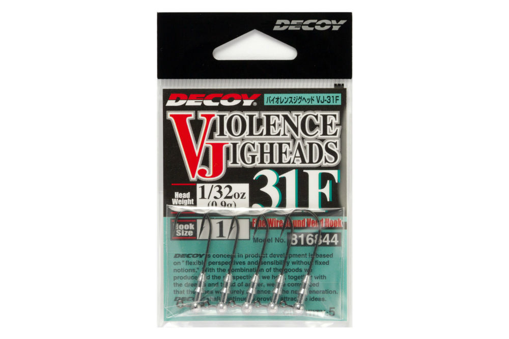 JIG DECOY VJ-31F VIOLENCE JIGHEAD NR.1/0 1.4gr