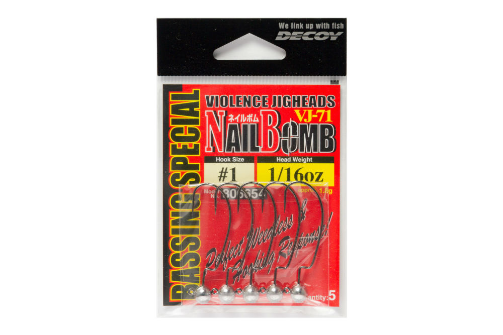 JIG DECOY VJ-71 NAIL BOMB NR.1 1.8gr