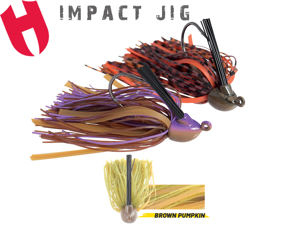 JIG IMPACT ANTIBRADIS 1/4oz 7gr Brown/Pumpkin