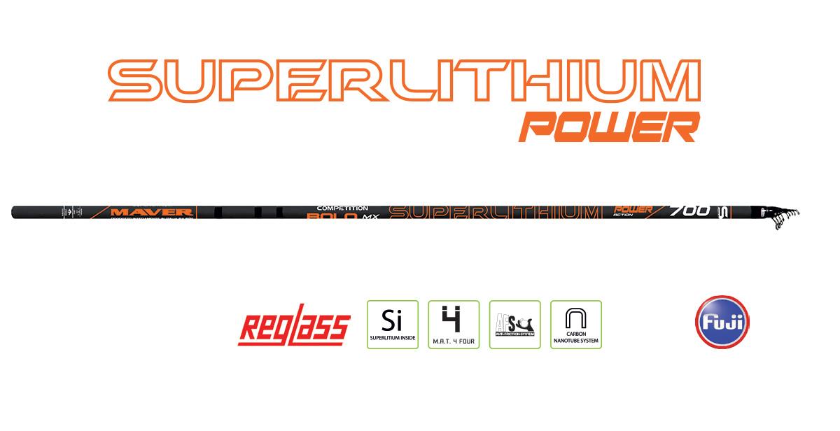 LANSETA BOLOGNEZA MAVER SUPERLITIUM POWER MX 7M Fuji