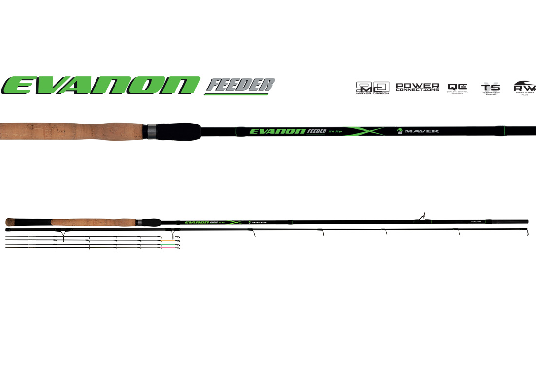 LANSETA MAVER EVANON FEEDER 14FT 4.2M 180GR 3 Sec