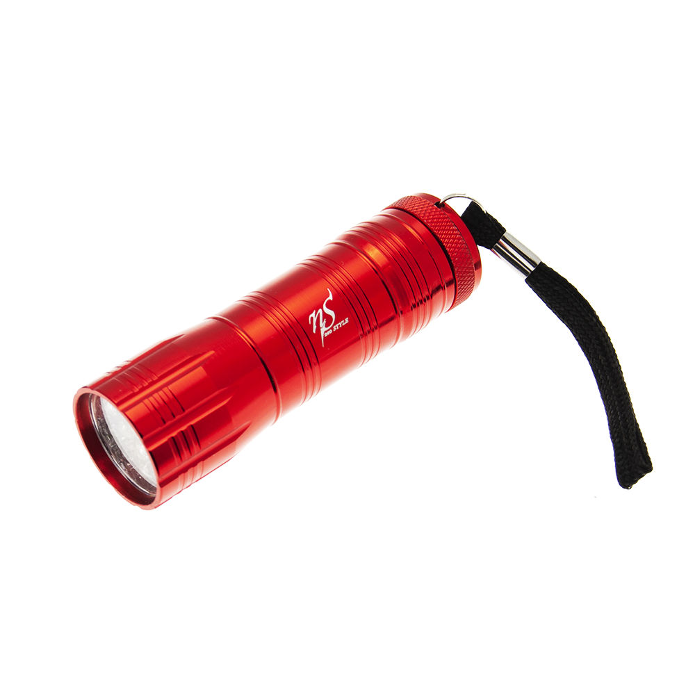 LANTERNA NEO STYLE UV LIGHT 12 LED RED