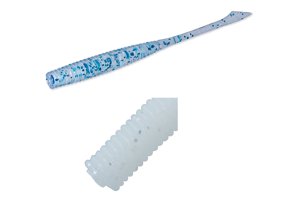 MAJOR CRAFT AJI-DO ZANBY 6.3cm #010 Glow White Silver Lame