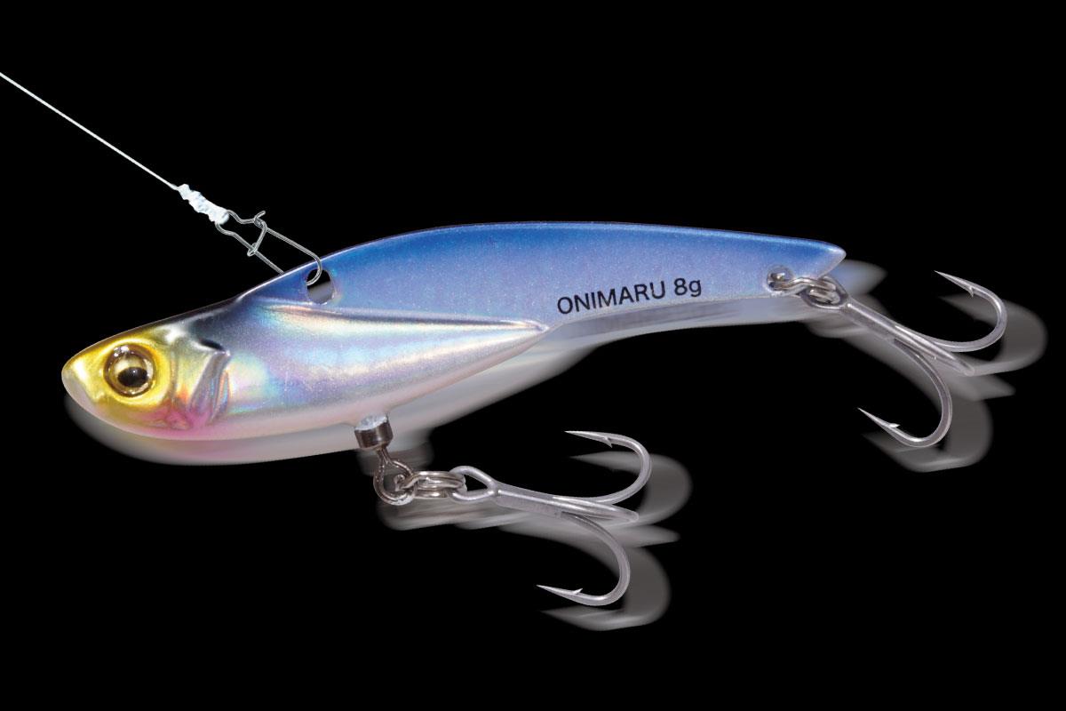 MEGABASS ONIMARU 86mm 30gr GLX CHART BACK RAINBOW