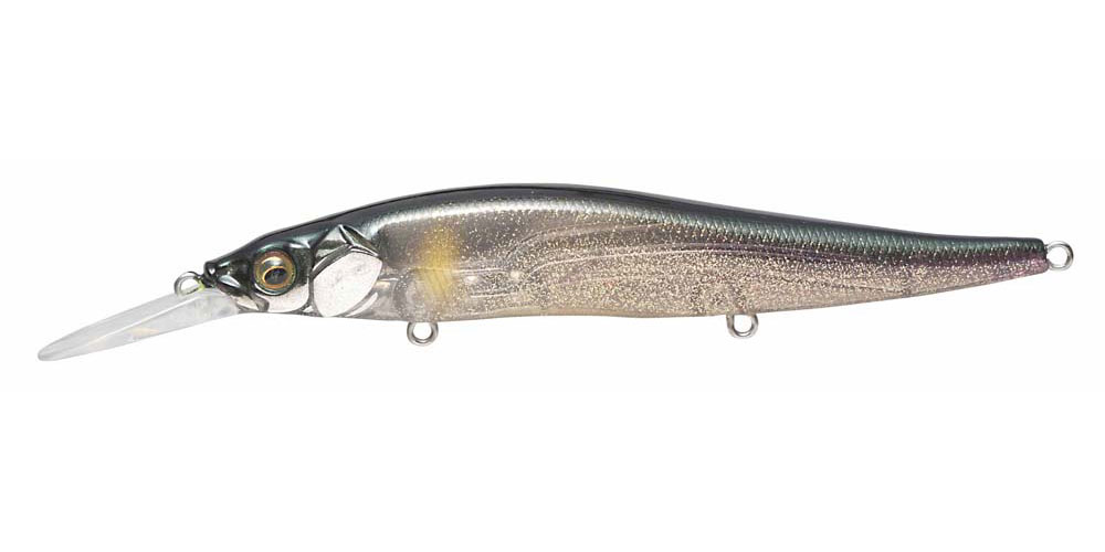MEGABASS VISION ONETEN+1 110mm 14gr SEETHROUGH GLITTER AYU