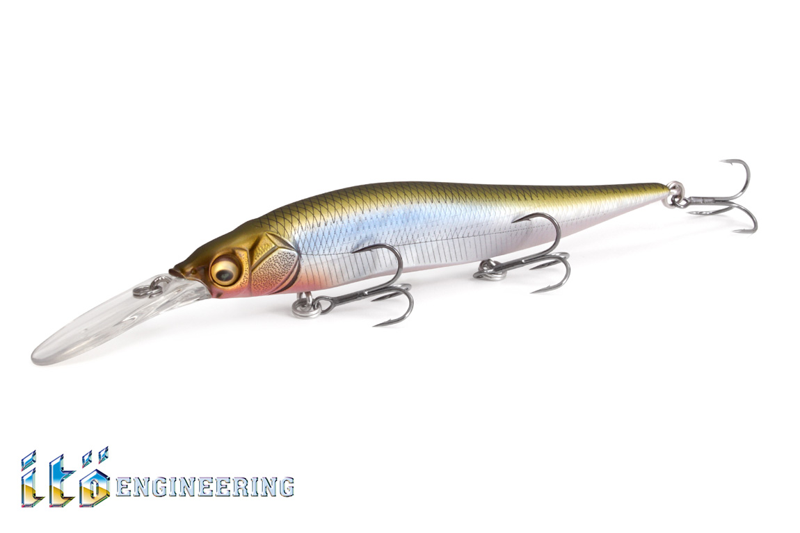 MEGABASS VISION ONETEN+2 JR. 98mm 10.5gr FA GHOST WAKASAGI