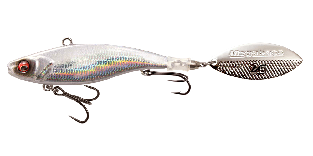 MEGABASS X-BLAZAR 39mm 7gr LZ SILVER SHAD