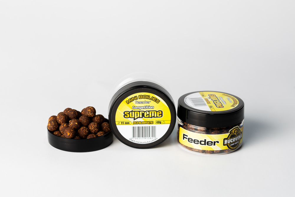 Mini Boilies Critic Echilibrat Bucovina Baits Competition Supreme, 11mm, 40g