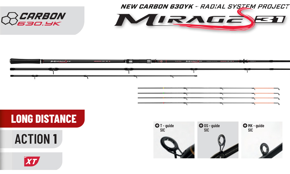 MIRAGE S31 LONG DISTANCE 390 HH 240gr
