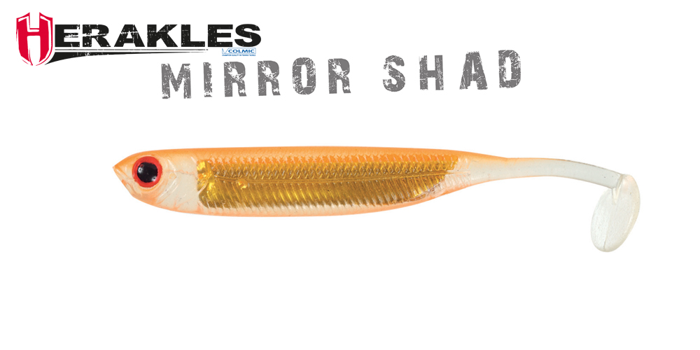MIRROR SHAD 3.8 10cm ORANGE GOLD