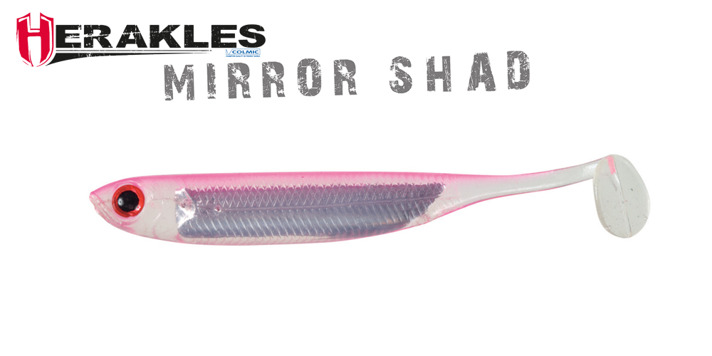 MIRROR SHAD 3.8 10cm PINKY