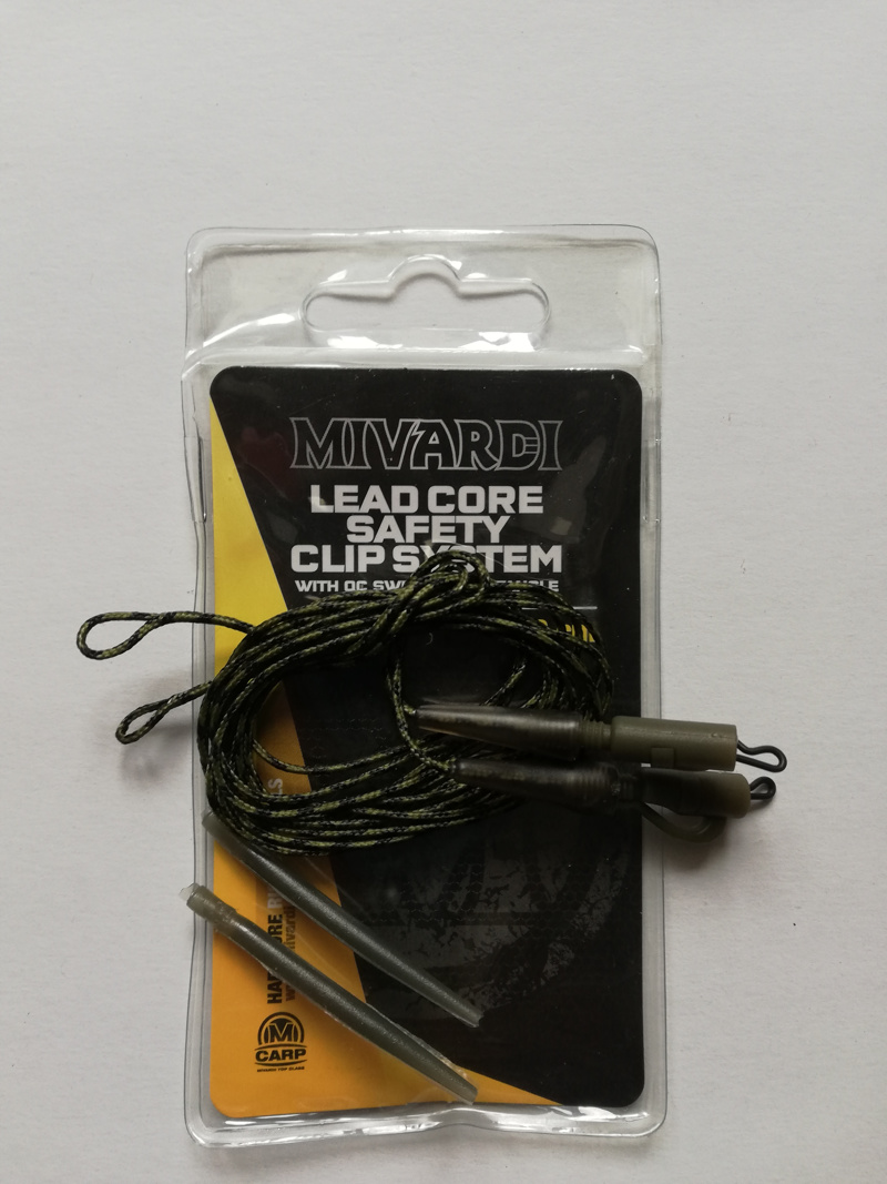 Mivardi Leadcore cu Clips Plumb Pierdut 2buc/Set-80cm 45lbs