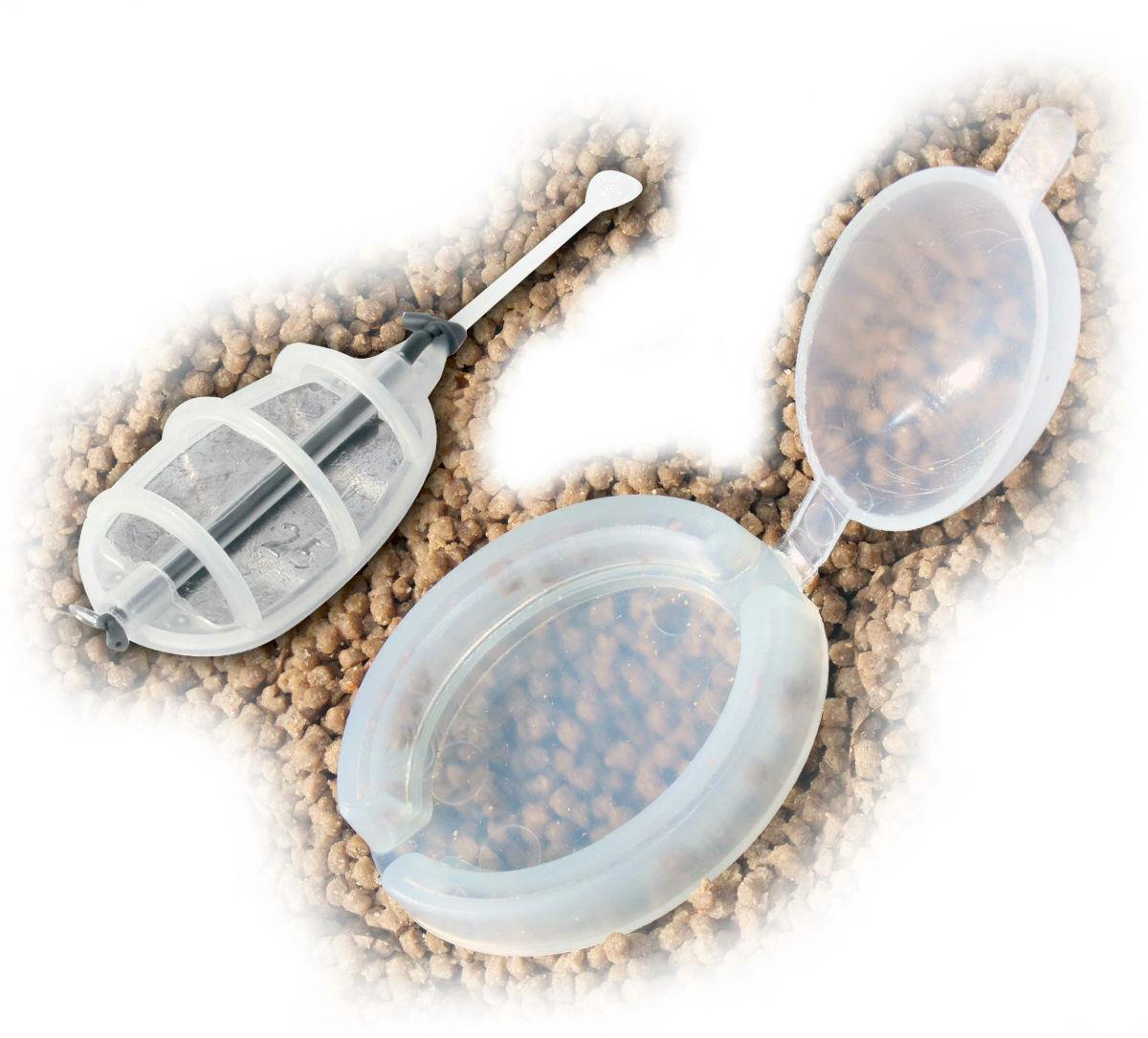 MOMITOR FEEDER CRAP PLAT CU ELASTIC + MATRITA LARGE 25gr