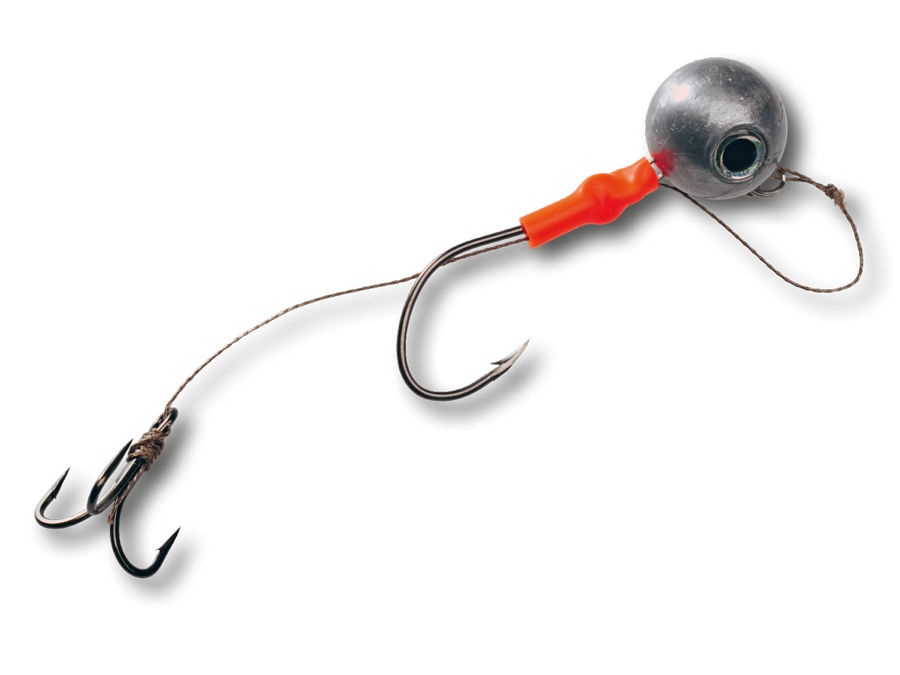 MONTURA CULT CATFISH JIG FIREBALL 150gr Ancora 3/0 Red