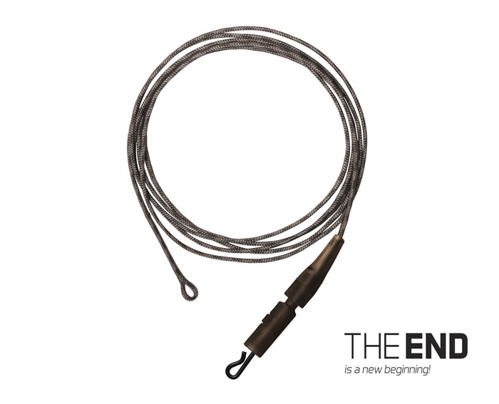 Montura Delphin The End Leadcore Pin Clip, 100cm, 45lbs, 3buc/set