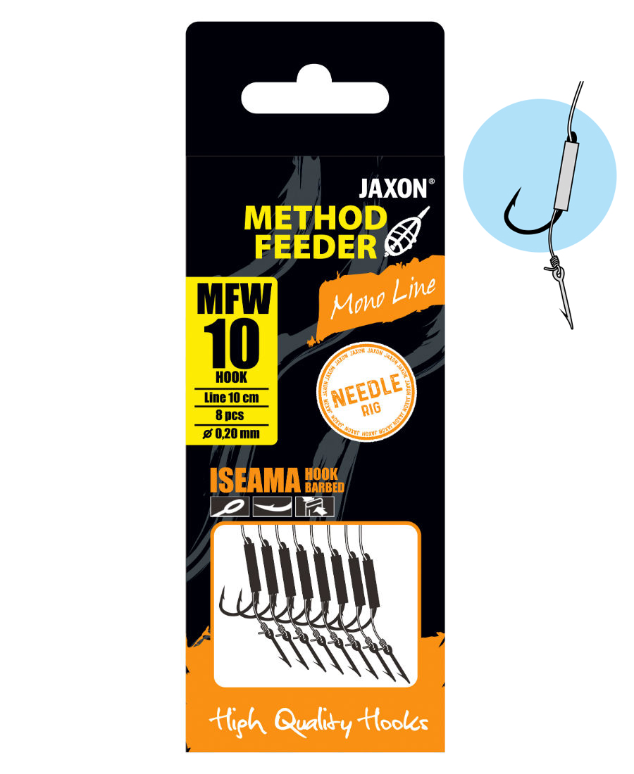 MONTURA METHOD FEEDER NEEDLE RIG FIR PE FW #12 0.20mm 10cm