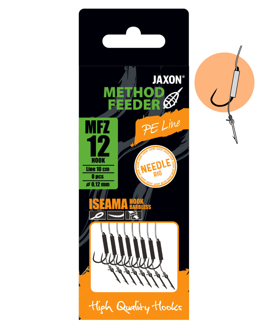 MONTURA METHOD FEEDER NEEDLE RIG FIR PE FZ #6 0.12mm 10cm Barbless