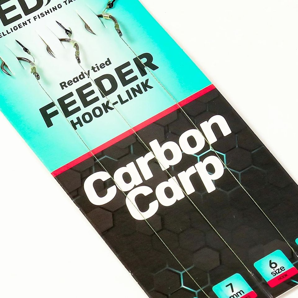 Montura Sedo Carbon Carp Feeder Rig Size 6 - 0.10mm/7mm
