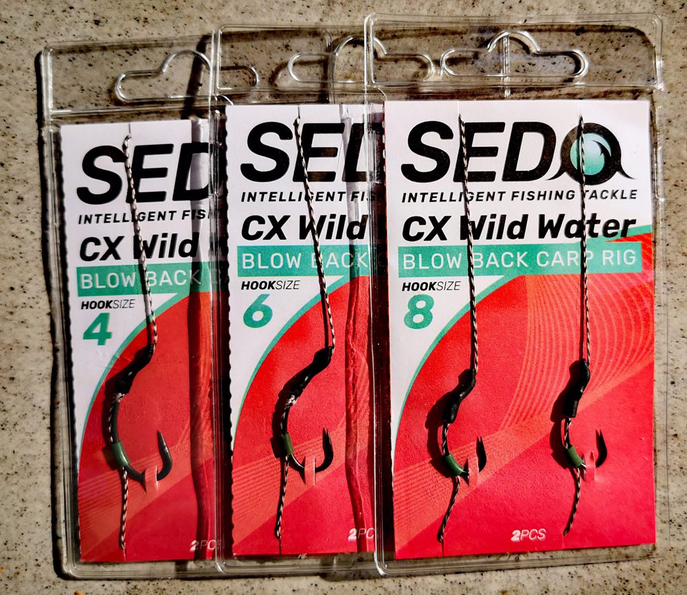 Montura SEDO CX Wild Water Blow Back Carp Rig Size 4