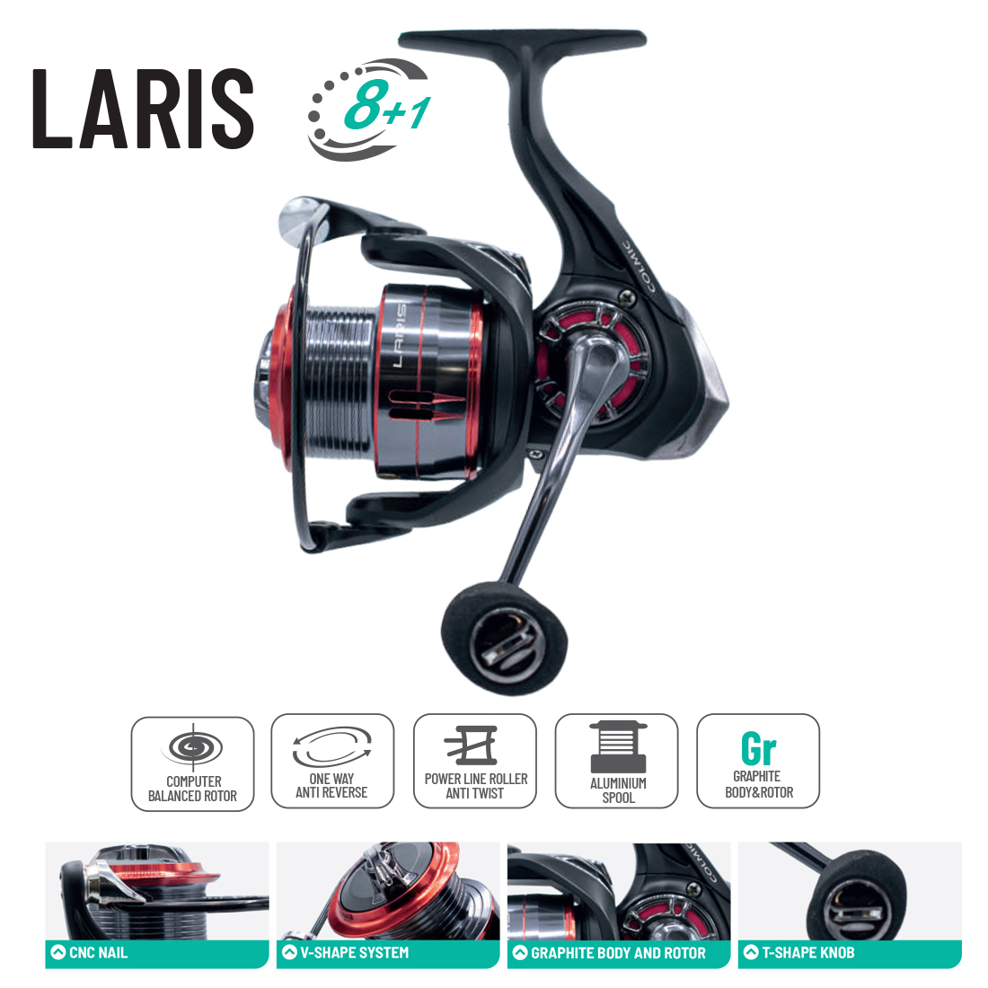 MULINETA LARIS FD 5000 7+1BB