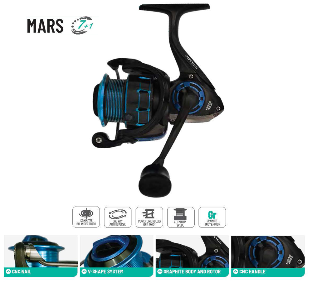 MULINETA MARS FD 2000 7+1BB