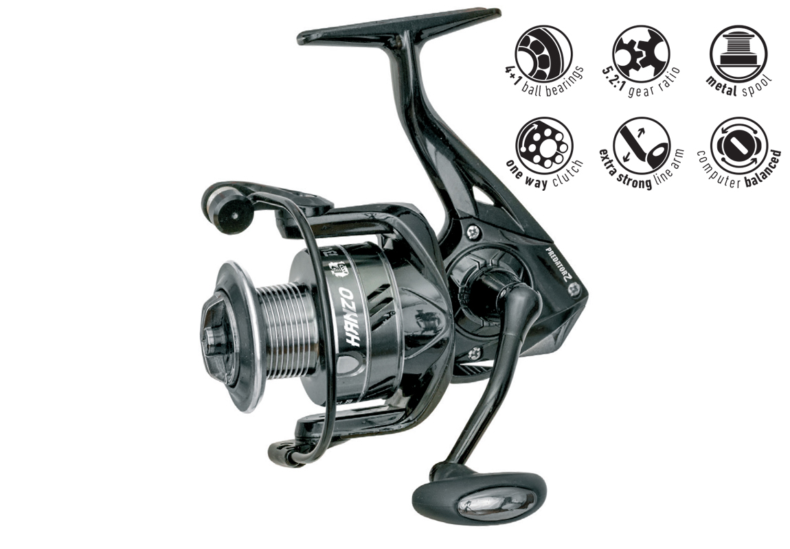 MULINETA PREDATOR-Z HANZO BUDO FD3000 5 rulmenti