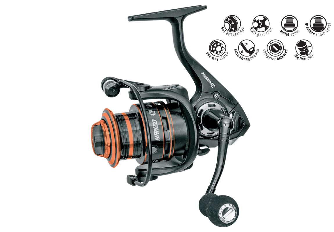 MULINETA PREDATOR-Z HANZO IPPON FD3000 6 rulmenti