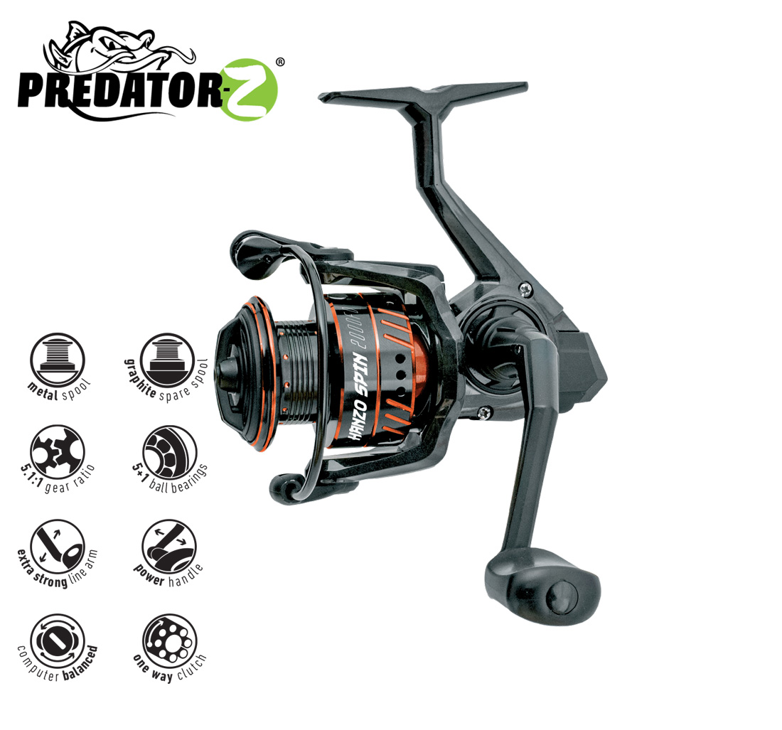MULINETA PREDATOR-Z HANZO SPIN 2000FD 6 rulmenti
