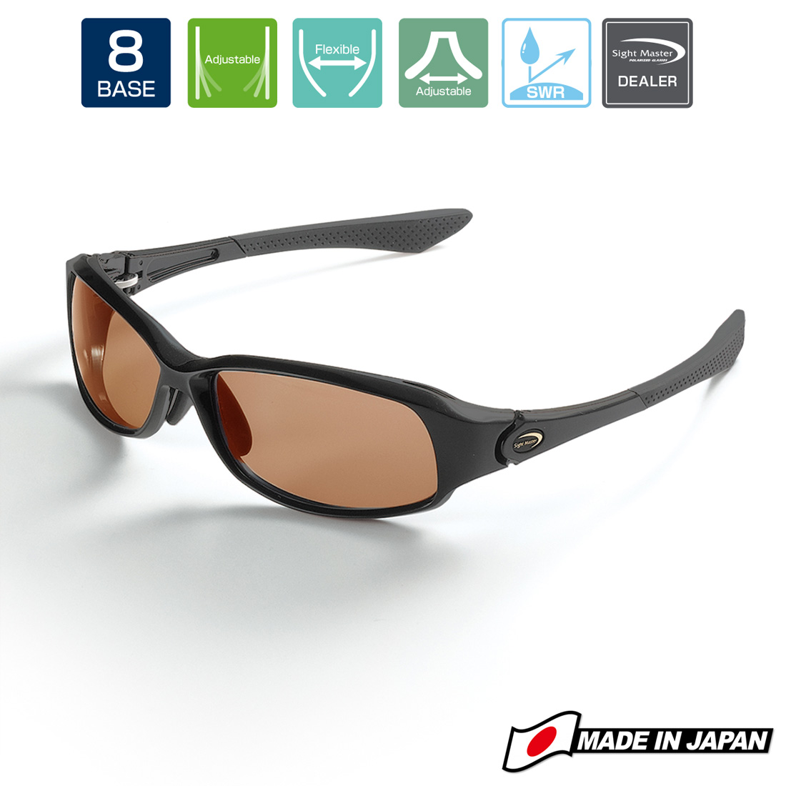 OCHELARI POLARIZATI SIGHT MASTER SCUDO MATTE BLACK SWR Super Selen