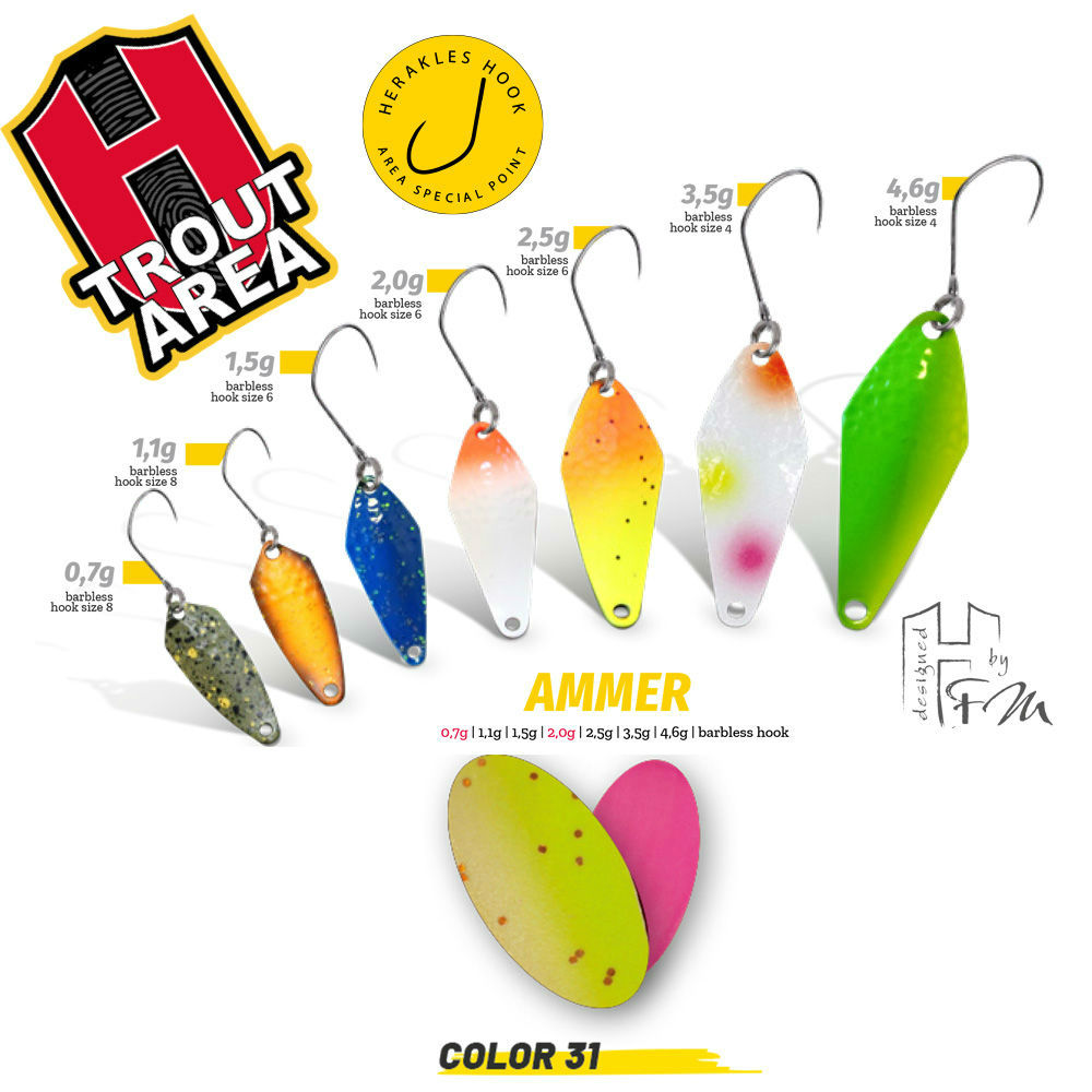 OSCILANTA AMMER 2.5gr Culoare 31 Rainbow