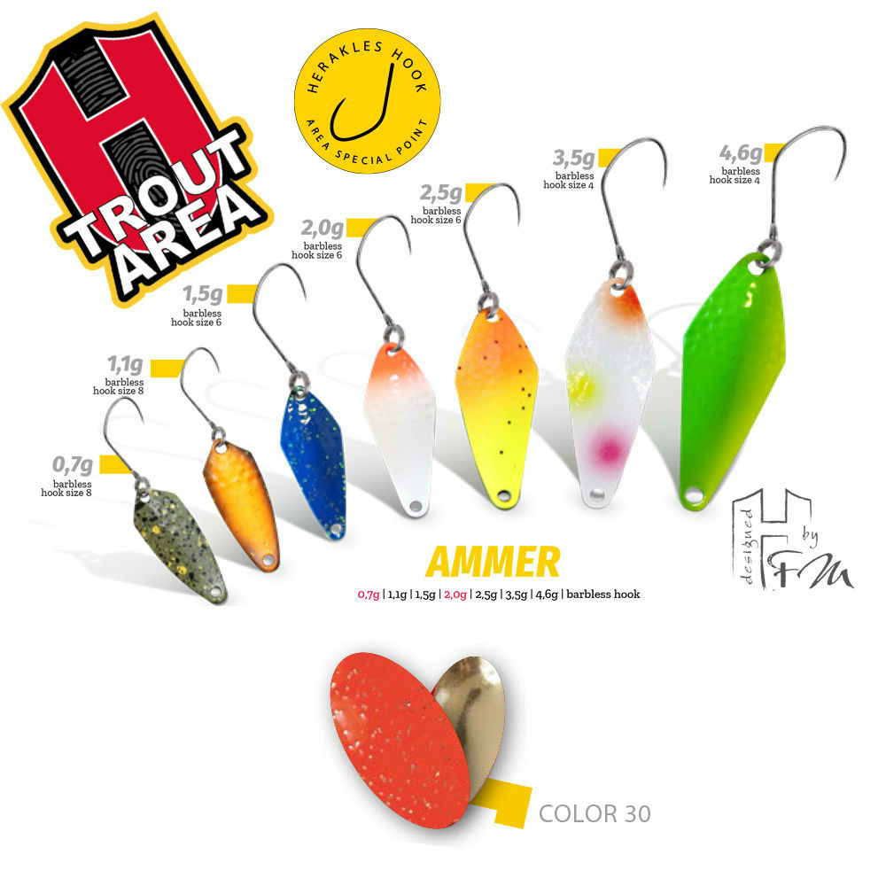OSCILANTA AMMER 3.5gr Culoare 30 Orange/Gold