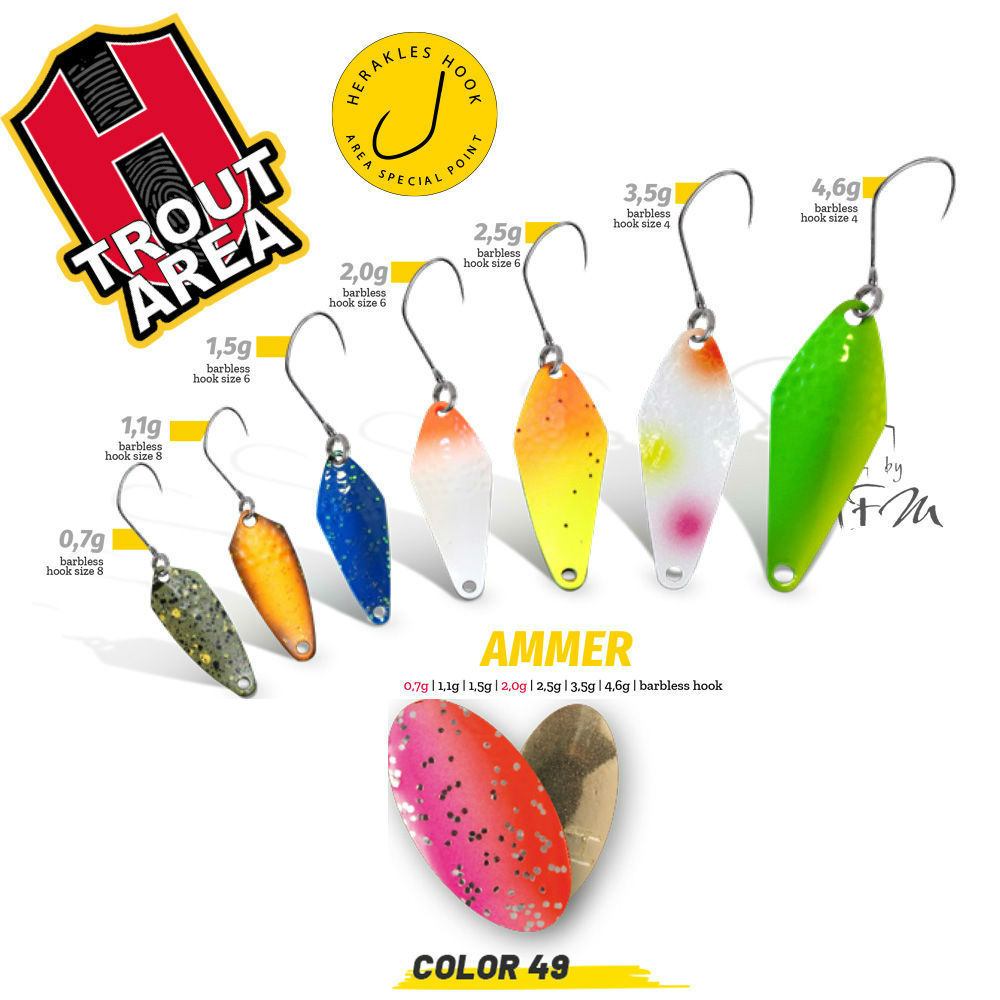 OSCILANTA AMMER 3.5gr Culoare 49 Salamon