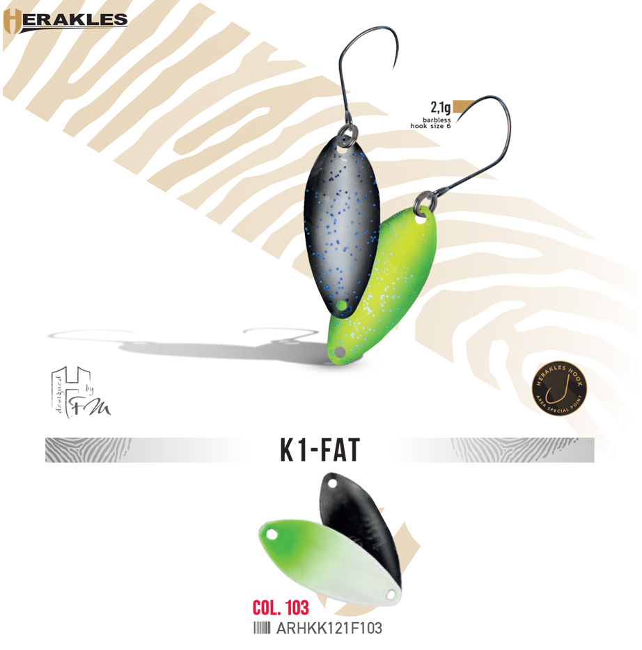 OSCILANTA K1 FAT 2.1gr Culoare 103