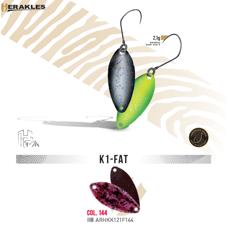 OSCILANTA K1 FAT 2.1gr Culoare 144