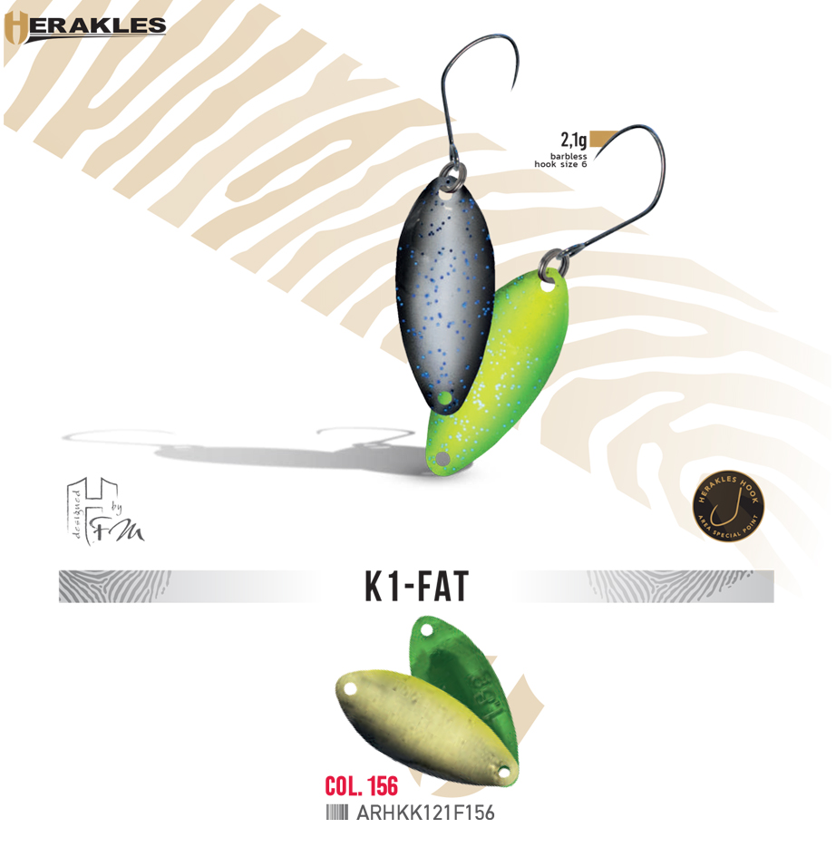 OSCILANTA K1 FAT 2.1gr Culoare 156