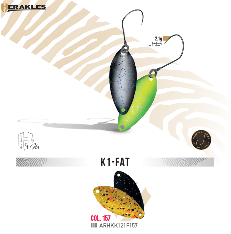 OSCILANTA K1 FAT 2.1gr Culoare 157
