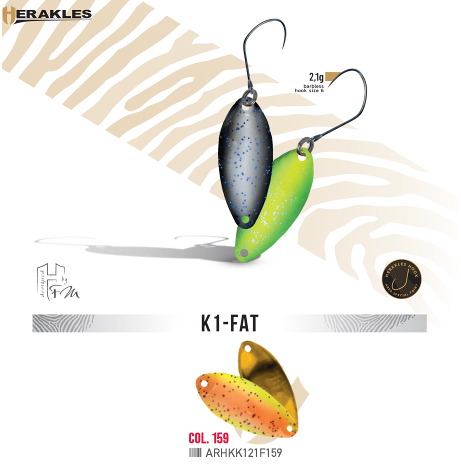 OSCILANTA K1 FAT 2.1gr Culoare 159