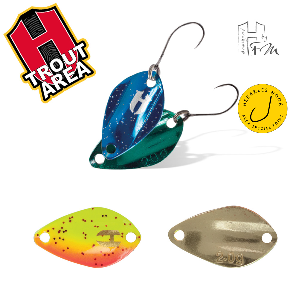 OSCILANTA RUCK SPOON 2.0gr Chartreuse