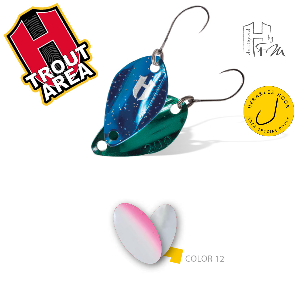 OSCILANTA RUCK SPOON 2.0gr Culoare 12 White/Pink