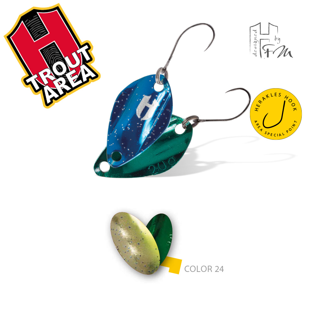 OSCILANTA RUCK SPOON 2.0gr Culoare 24 Terminator