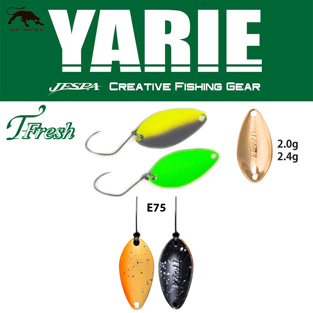 OSCILANTA YARIE 708T T-FRESH 2.0gr Culoare E75 Orange Peel