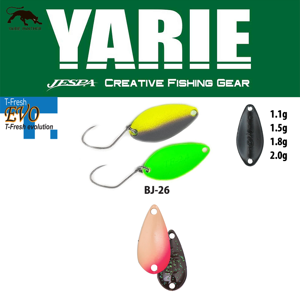 OSCILANTA YARIE 710T T-FRESH EVO 1.1gr Culoare BJ-26 Noriko